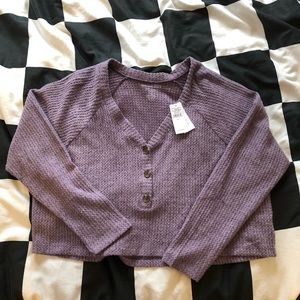 AE Knit Crop Sweater